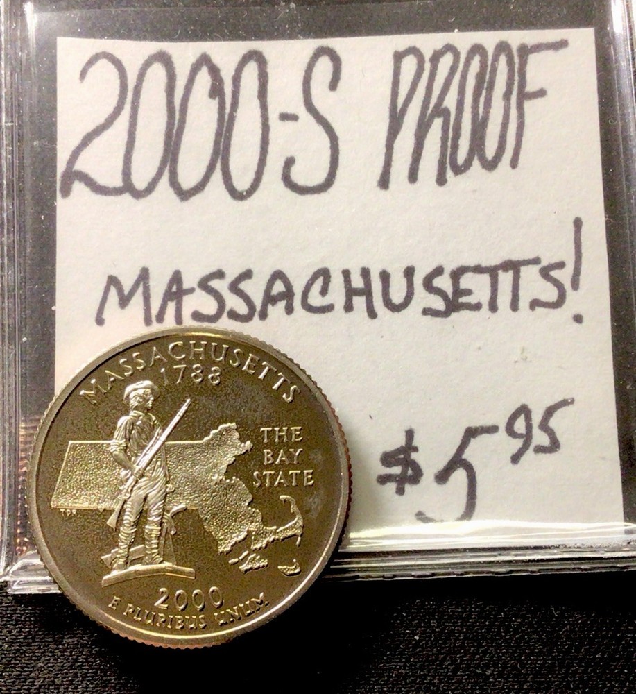 2000 S Washington Proof! Massachusetts! ENN Coins
