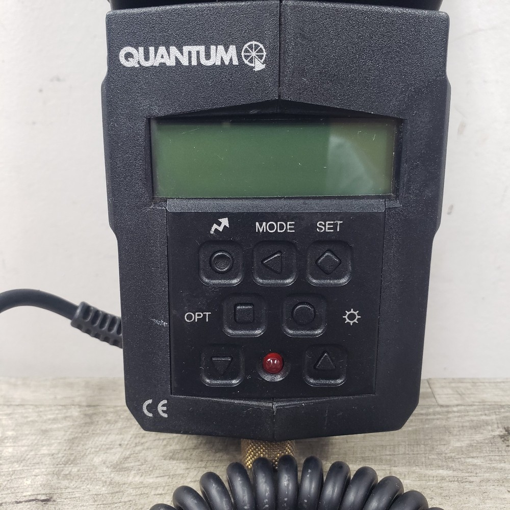 *NICE* Quantum Qflash T5d-R w/ BULB Professional Camera Flash *UNTESTED*
