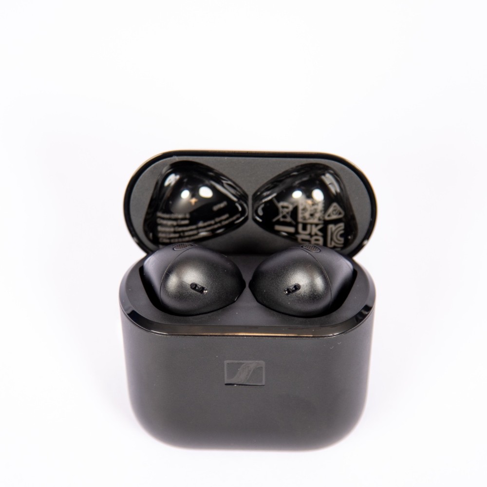 Sennheiser ACCENTUM Open Wireless Bluetooth Earbuds - Black - Open Box
