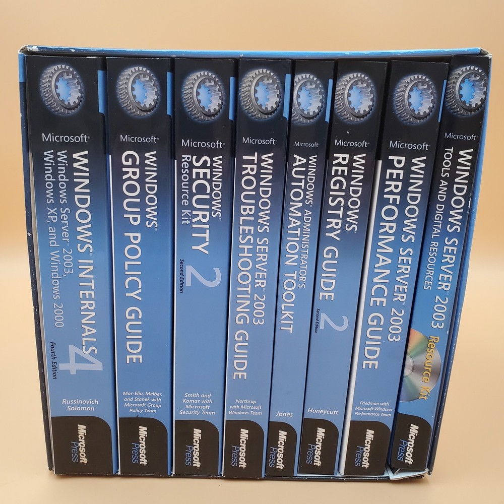 Special Promotional Microsoft Windows 2003 Server Resource Kit/CD-ROM Complete