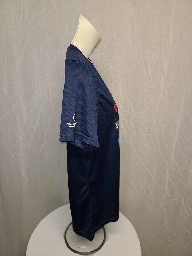 2015 Rock n Roll DC Marathon & Half Womens Large Blue Jersey