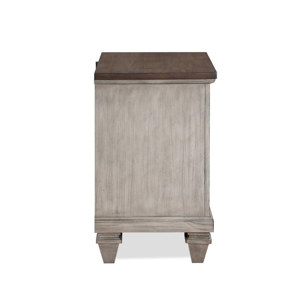 Mariana Nightstand W/Usb-Vintage Creme