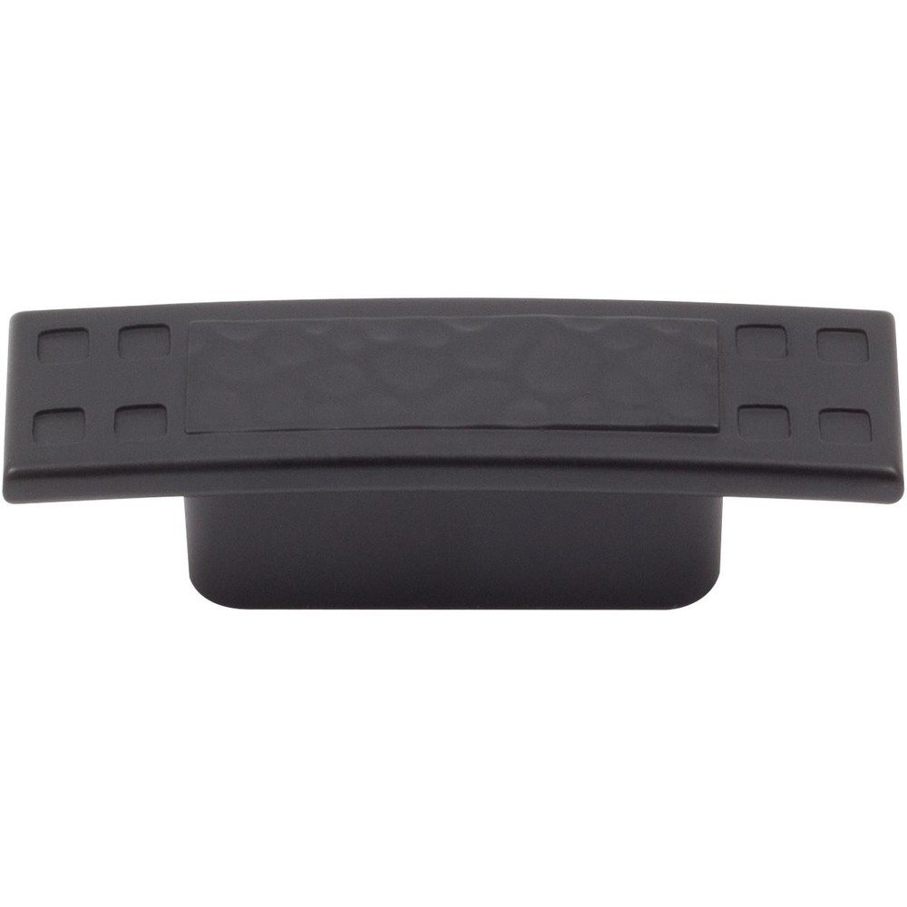 Arts & Crafts Cabinet Knob / Pull, Matte Black by Stone Harbor Hardware