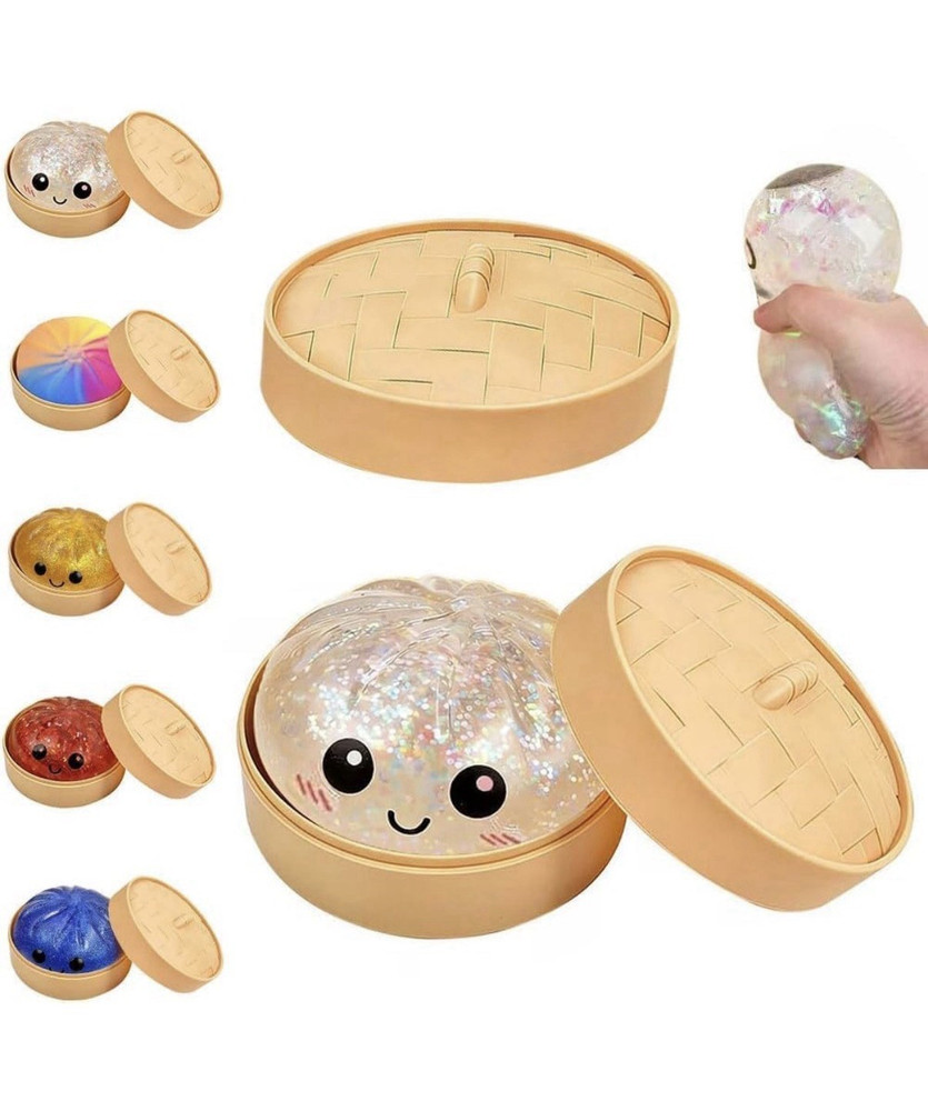 VIRAL Glitter Dumpling Squishy