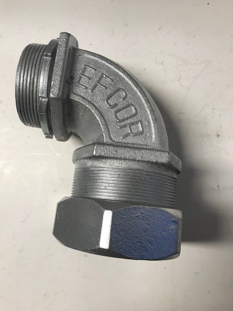 Efcor 2" Connector 90 Degree New