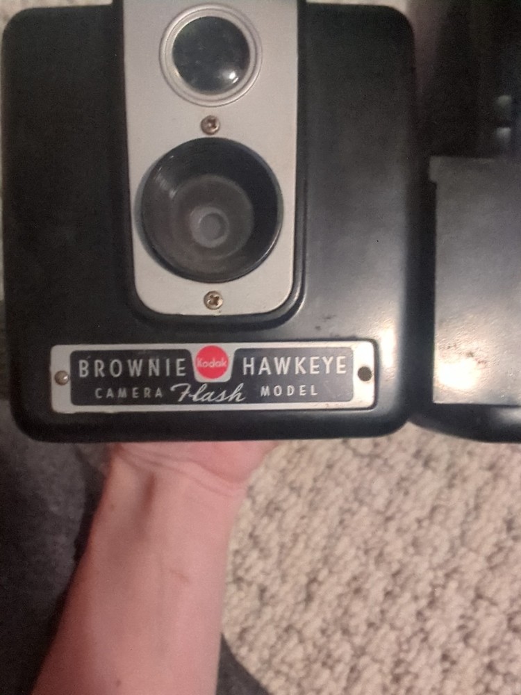 Kodak Brownie Hawkeye Flash Camera – Vintage Untested