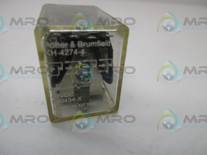 POTTER & BRUMFIELD KH-4274-4 48VDC UNMP