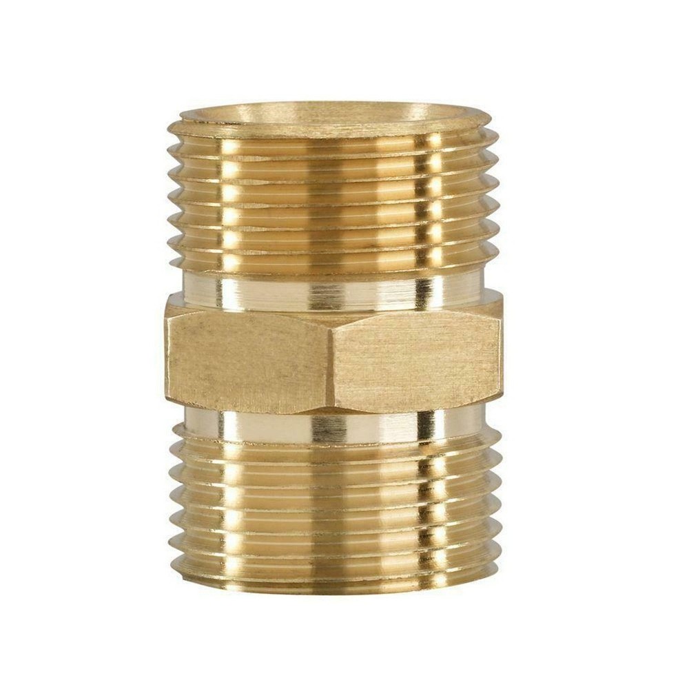 Solid Brass Pressure Washer M22 15mm X M22 15mmHose Connector Replacements