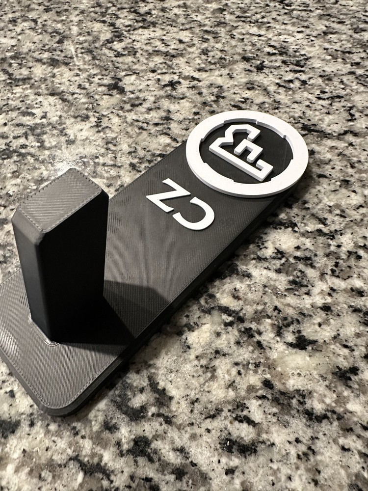 Universal pistol display stand safe organizer CZ will work with