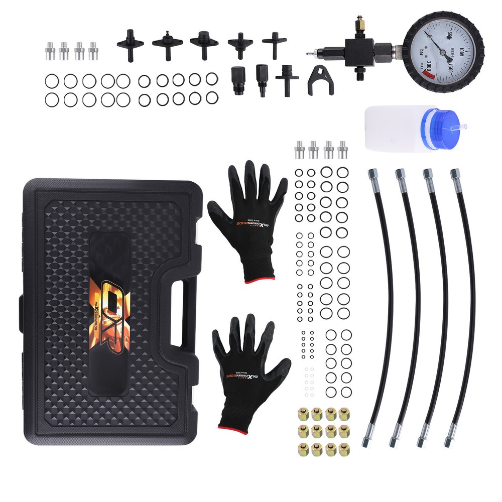 High Pressure Common Rail Tester Kit 2000BAR Diesel Engine Diagnostic Tool Set