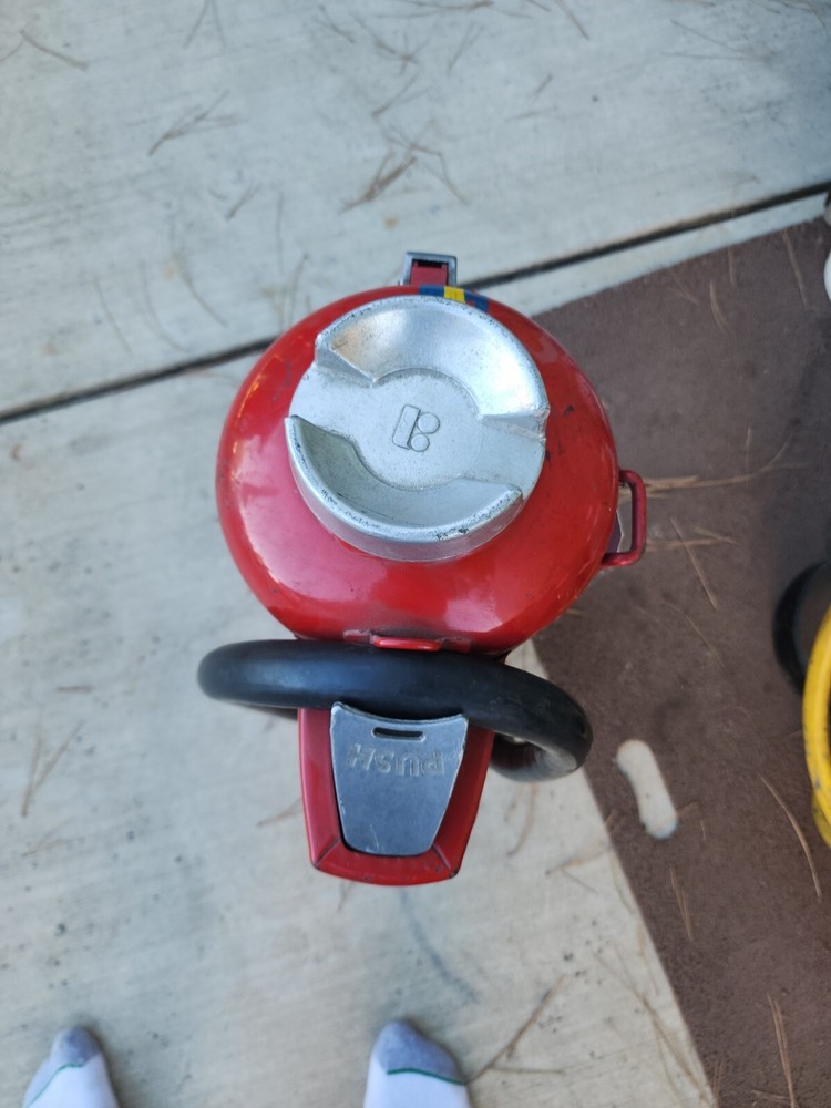 ANSUL 30LB CLASS D FIRE EXTINGUISHER. BLACK POWDER. FOR SPECIALIZED