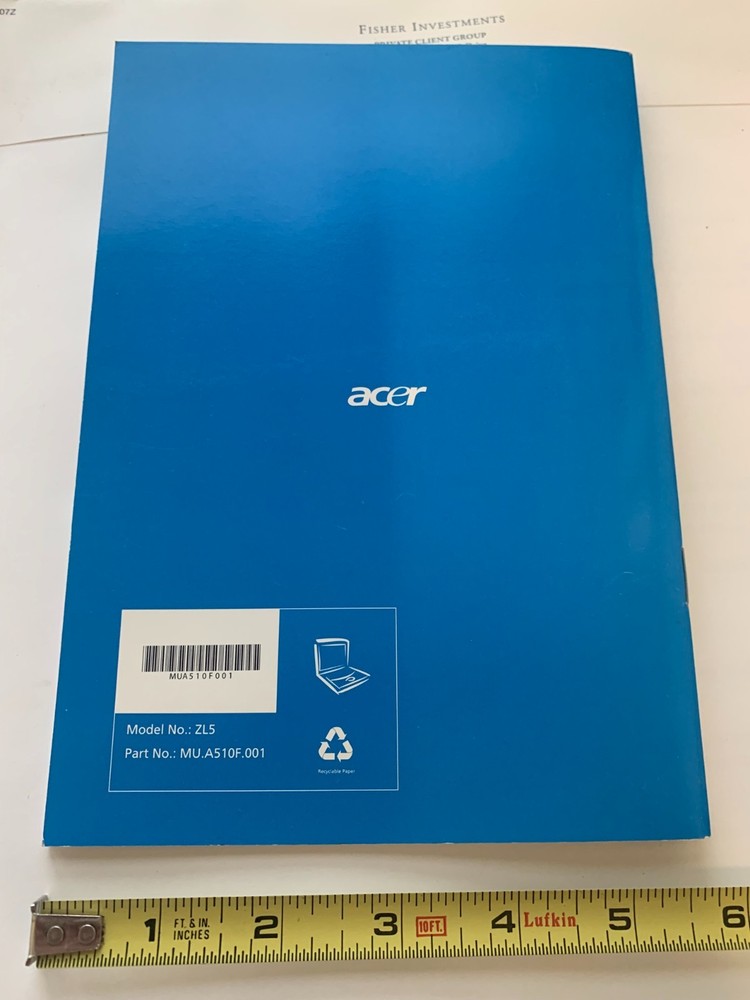 Acer Aspire 3000/5000 Series Laptops' User's Guide - 2005
