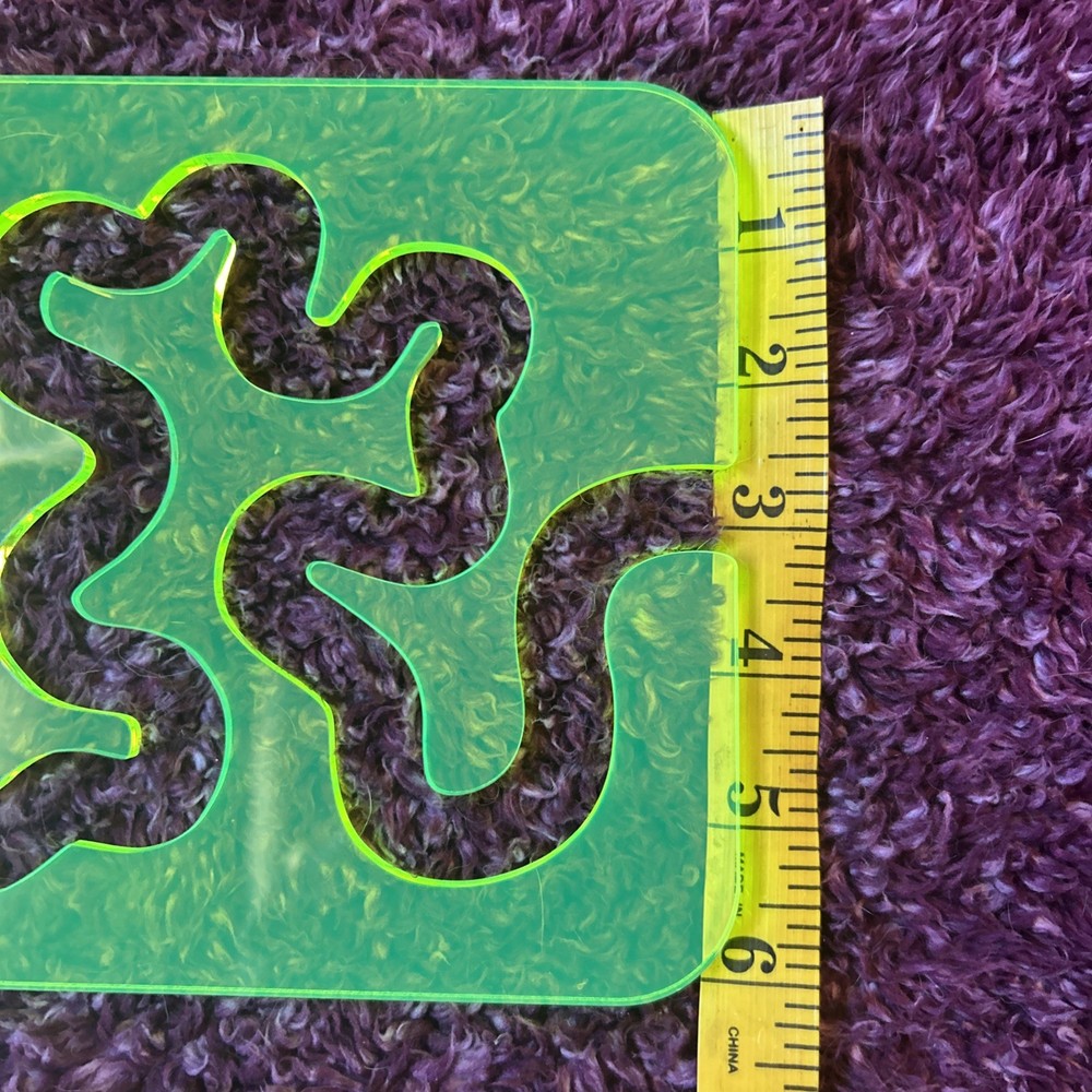 Quilting Template for Machine Quilting