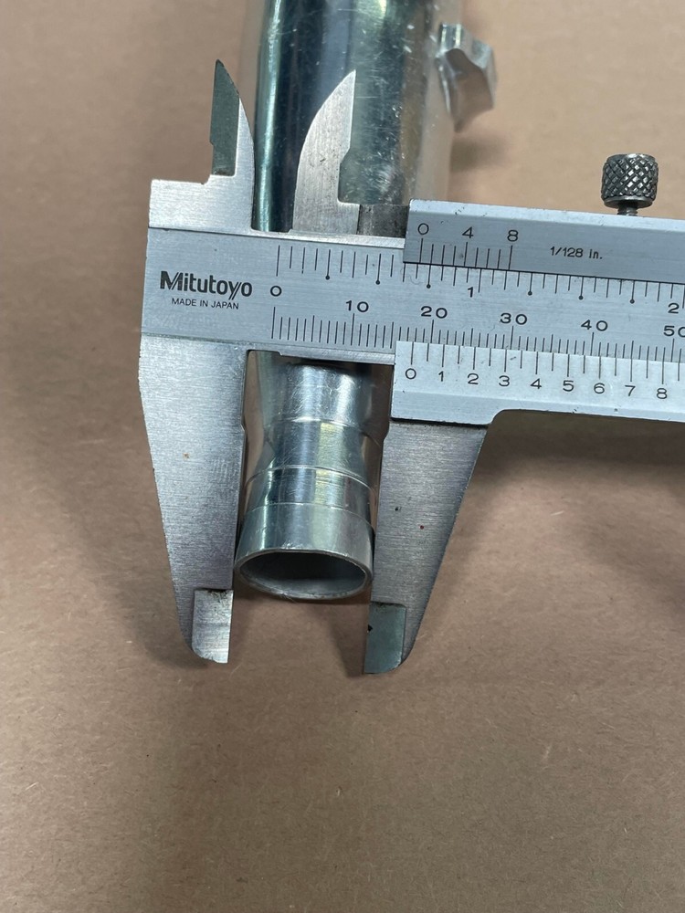 1/8 Nitro exhaust Aluminum. Muffler / pipe.