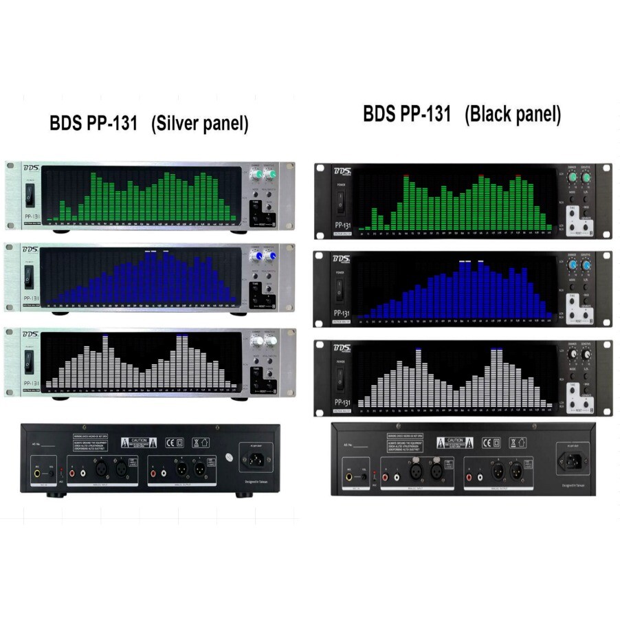 BDS PP-131 Digital Audio Spectrum Analyzer Display Indicator 2U Meter 31-Segment