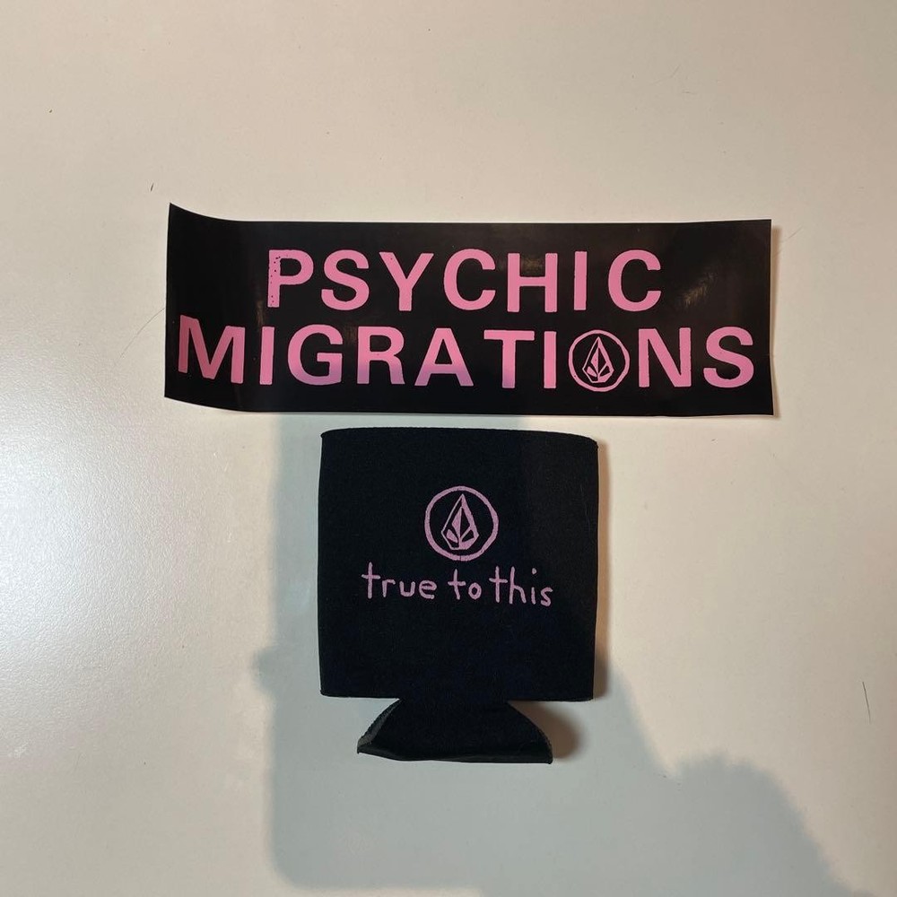 Volcom Sticker Koozie Psychomigrations