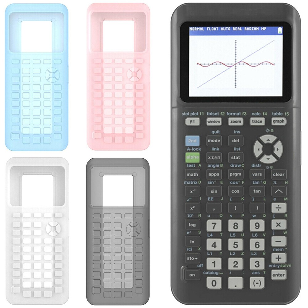 Silicone Case Cover For Texas Instruments TI-84 Plus CE Graphing Calculator e