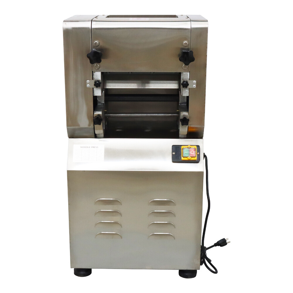 Commercial Dough Roller Noodle Maker Dumpling Wrapper Press with 1mm 2mm Cutter
