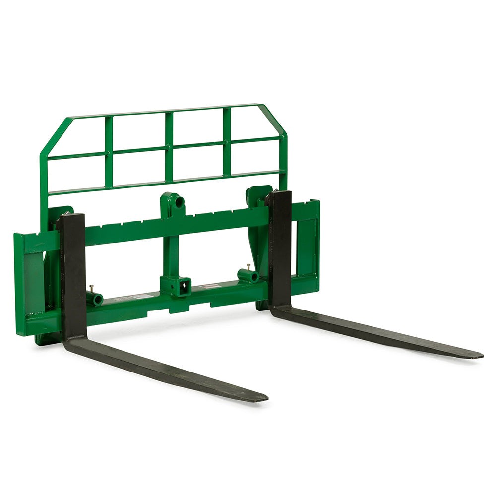 Titan 60" Pro Series Hook and Pin Extra Wide Pallet Fork Frame, 42" Fork Blades