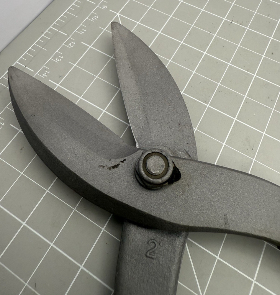 10" Heavy Duty Tin Snips Shears Pre-Owed Used
