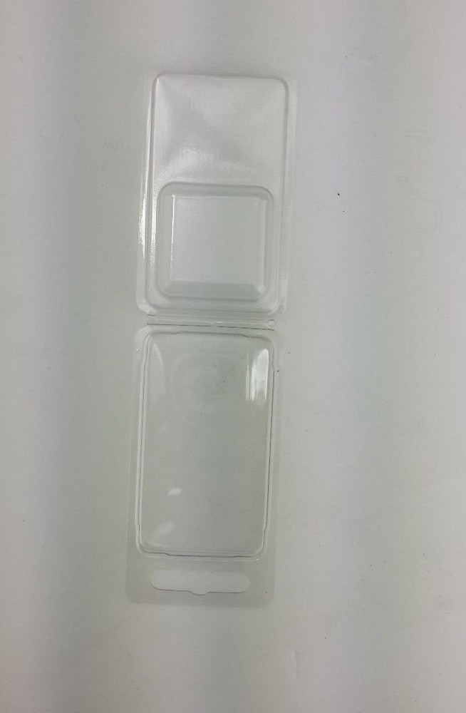 Clear ClamShell Packaging Plastic Hangable Blister Pack (5 pc) Clam Shell