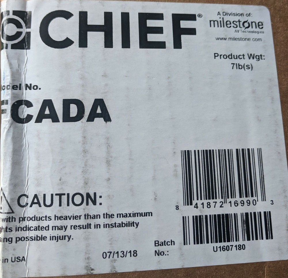 Chief FCADA FUSION Depth Adjust Accessory