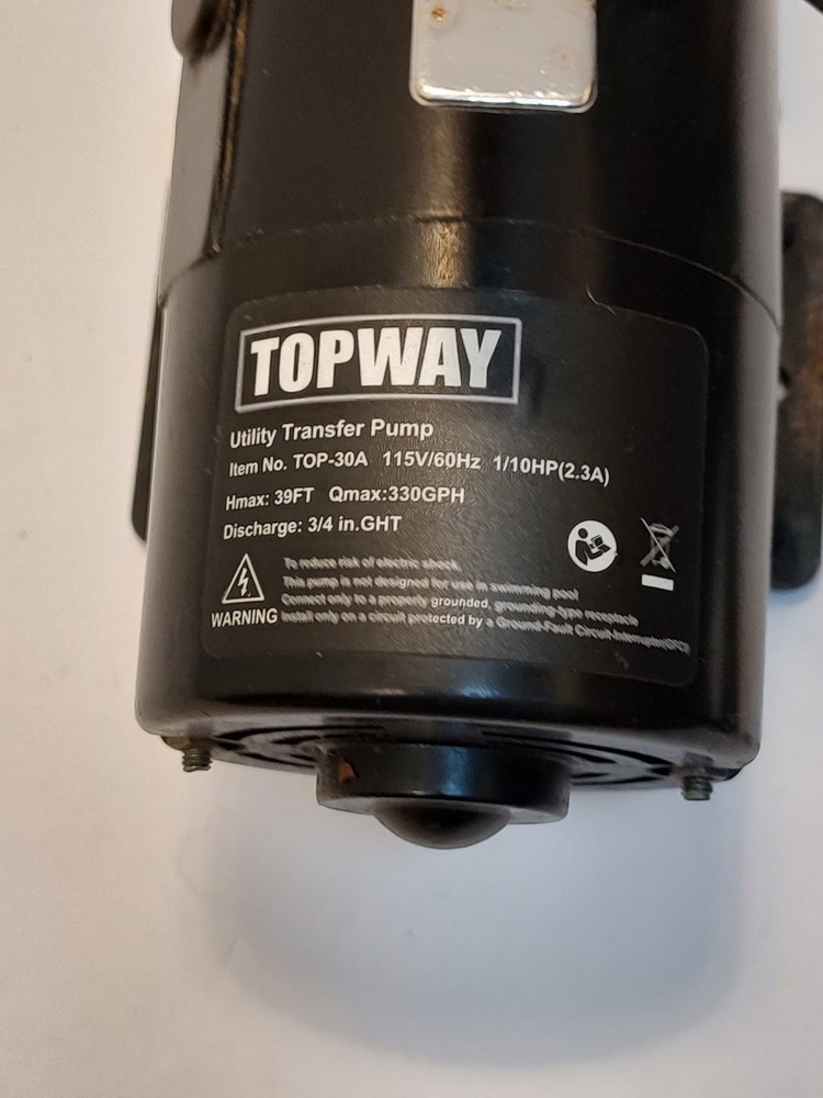 Topway Utility Transfer Pump Top-30A