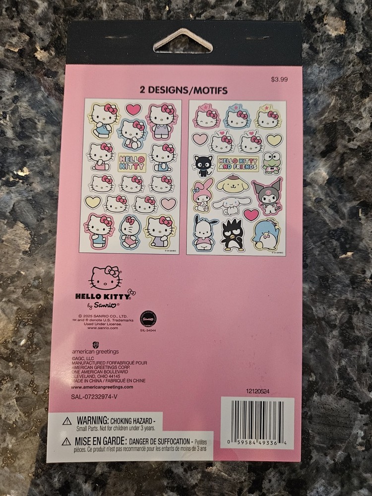 Hello Kitty & Friends - 140 Stickers