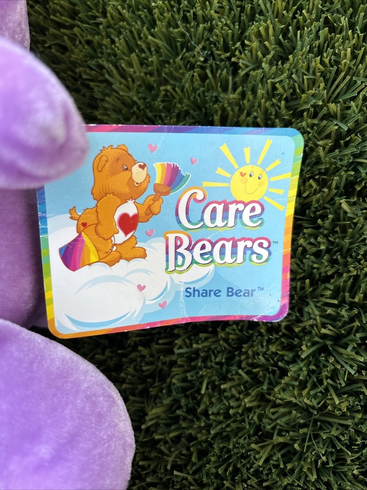 Care Bears 2003 Share Bear 8” Plush W/ Tag