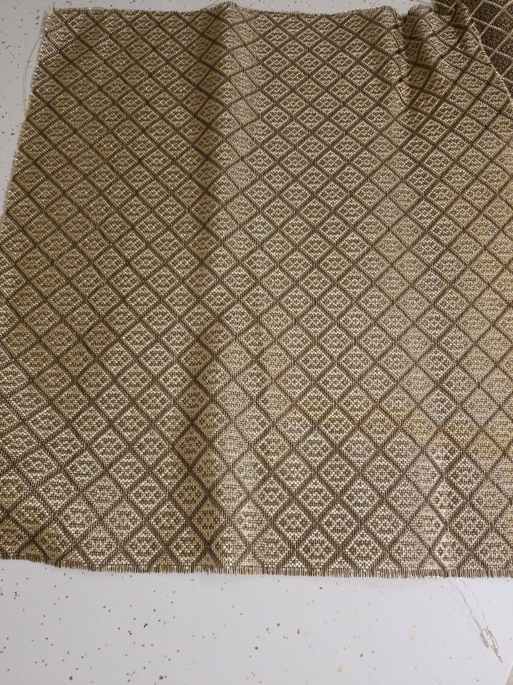 2 X)Vintage Speaker Grill Cloth Fabric ..