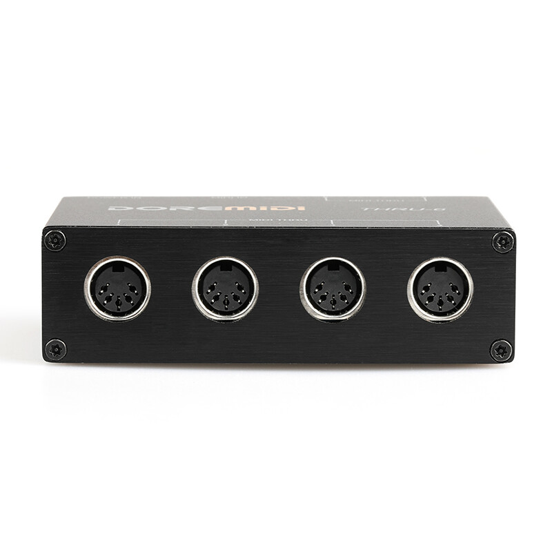 DOREMIDI THRU-6 MIDI Box 16 Channels 6 Output 1 Input 5 Pin MIDI Interface