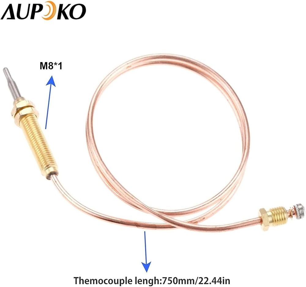 Replace Propane Gas Patio Heaters Thermocouple & Dump Switch Control Safety Kit