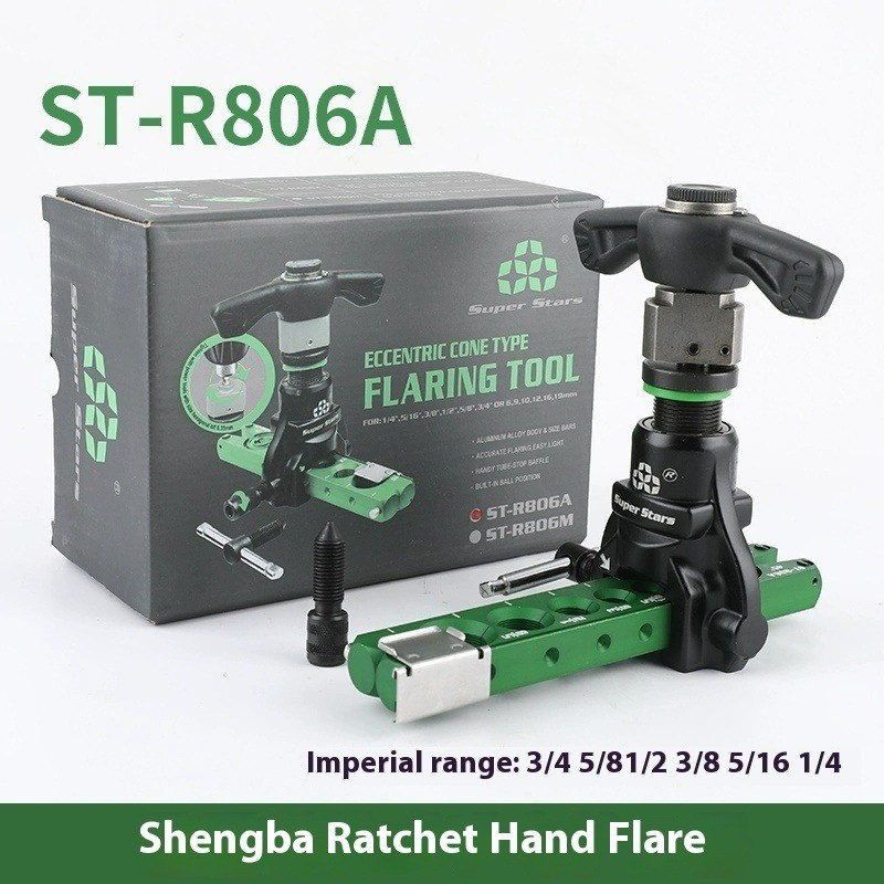 ST-R806A Dual-purpose Handheld Eccentric Flaring Tool for Copper Tubing