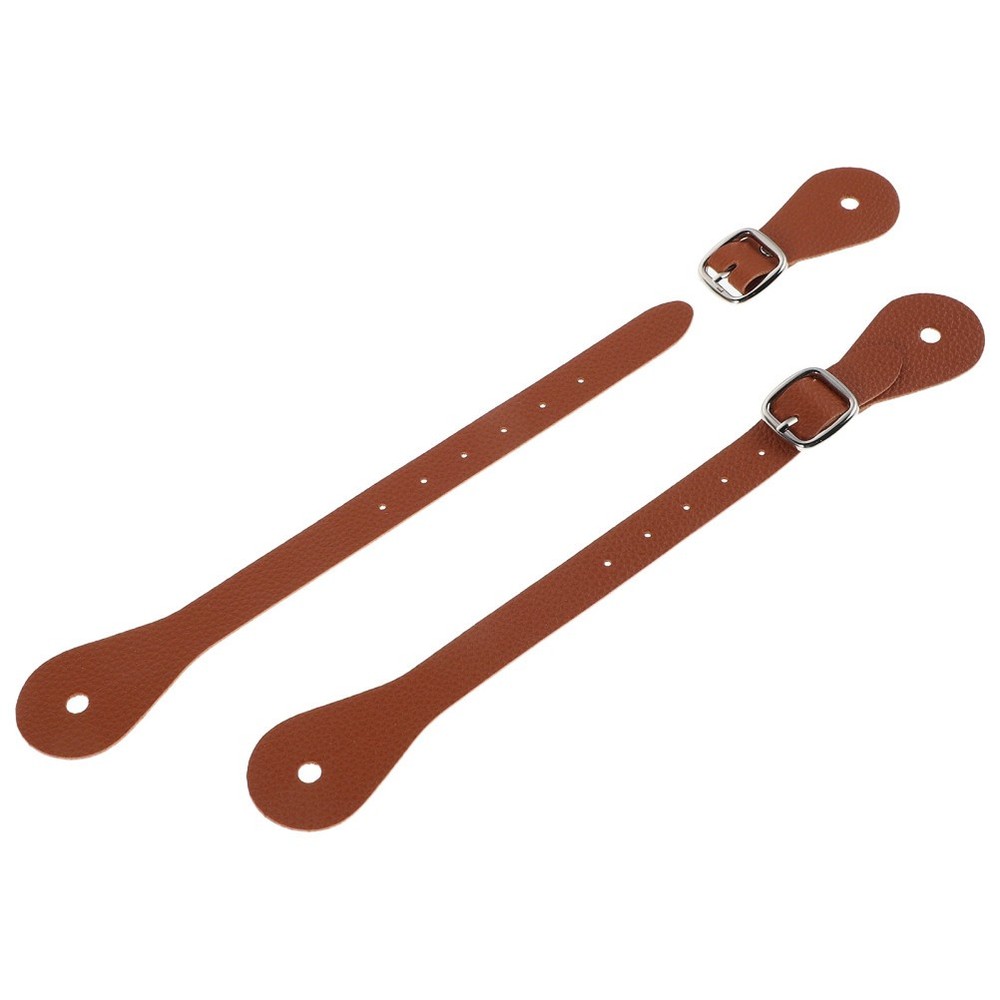 2 Pcs Boot Straps for Cowboy Boots Equestrian Adjustable Spur Belts