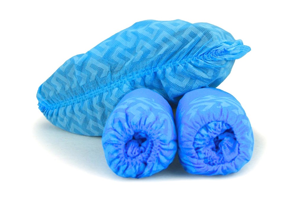 Disposable Shoe Covers, Slip-Resistant Booties, Heavy-Duty, Waterproof, Elast...