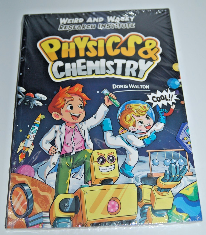 Comic Format Physics & Chemistry - Weird & Wacky Research Institute Doris Walton