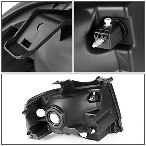 Left Driver Side Headlight Assembly Replacement for Ford Expedition 2007-2014