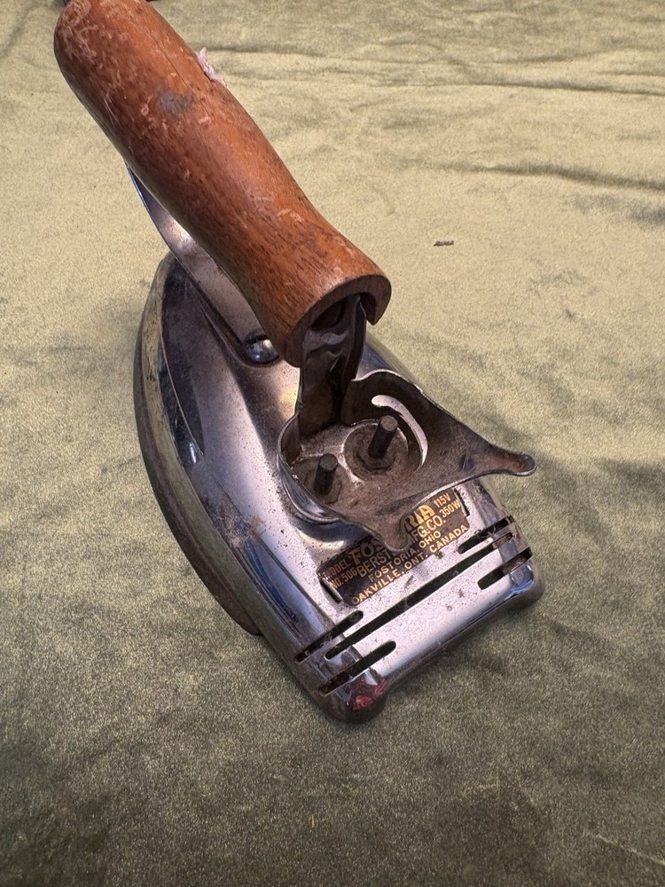 Three Vintage Clothes Irons