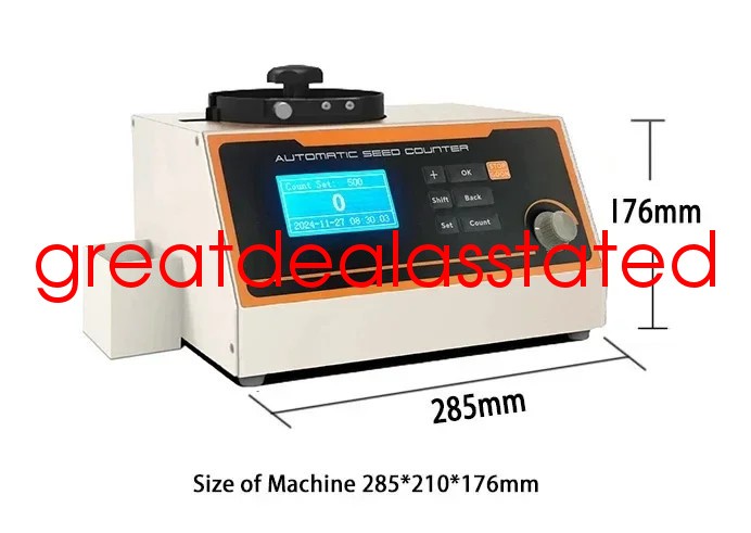 Digital Automatic Seed Counter Vacuum Grain Seed Wheat Counting Machine 110v