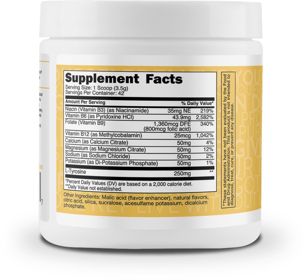 TransformHQ Hydration 42 Servings (Pina Colada) - Electrolyte Drink Mix