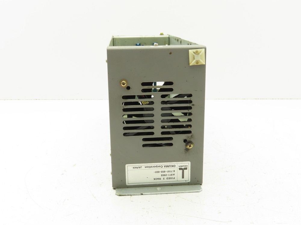 Okuma E7191-855-022 Fixed 3 Rack Chassis with Motherboard E4809-770-131