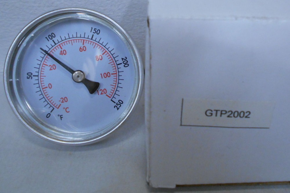 Lochinvar Water Heater Replacement Temperature Gauge 0 - 250 F   GTP2002