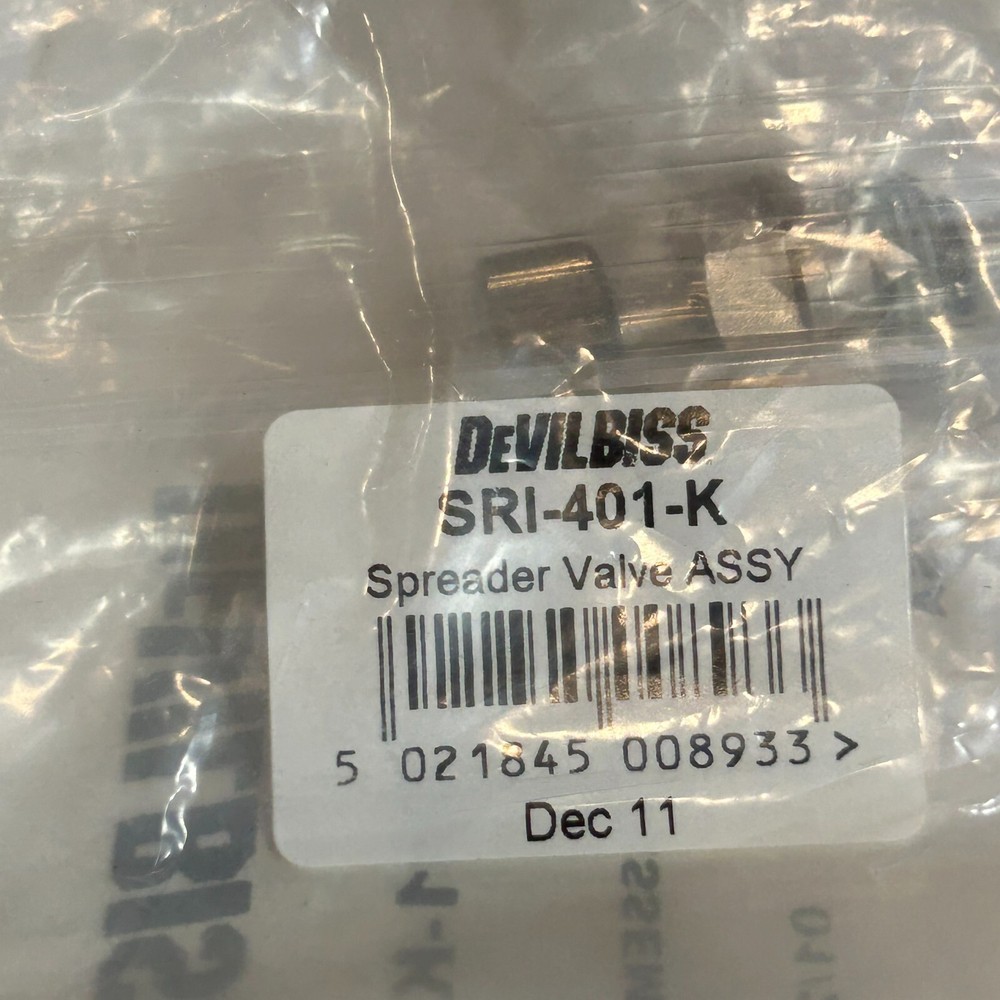 DEVILBISS - SRI-401-K SPREADER VALVE ASSEMBLY (D504)