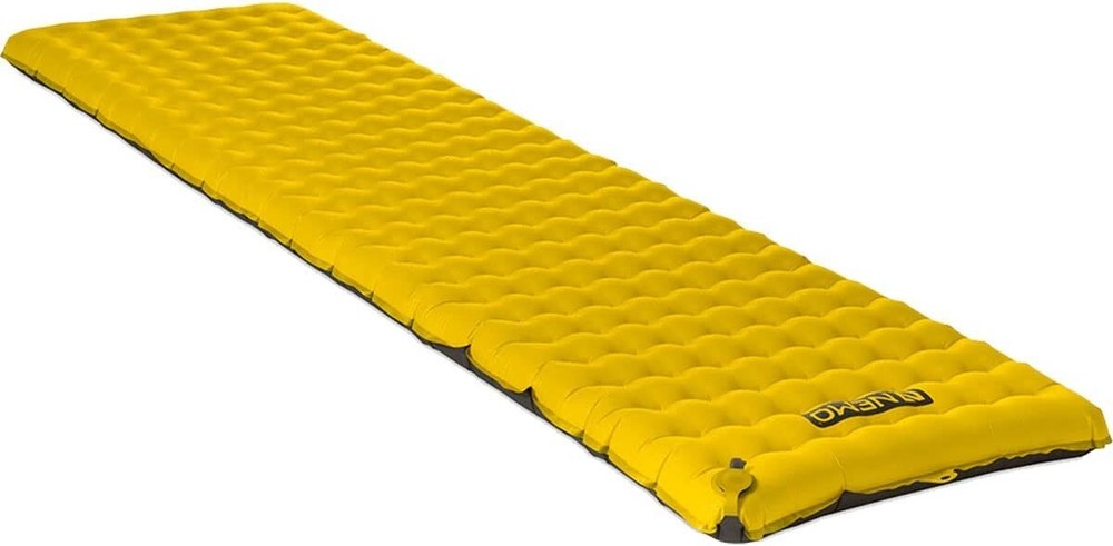 NEMO Tensor Ultralight Sleeping Pad 72x20 Rectangle Color Goldfinch Size Regular