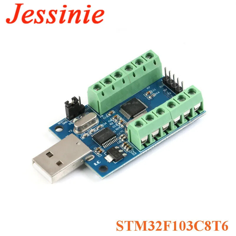 STM32F103C8T6 ADC Module - 10 Channel 12Bit USB Data Acquisition UART