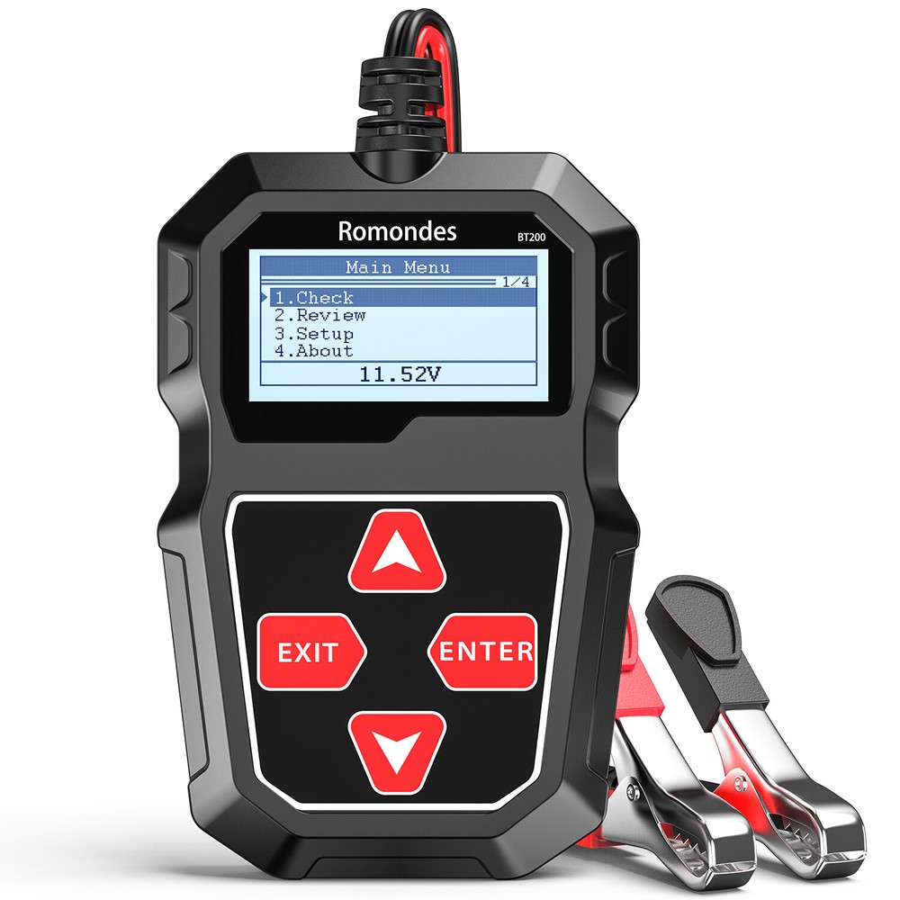 BT200 Digital Battery Analyzer 12V Car Battery Voltage Load Tester 100~2000CCA