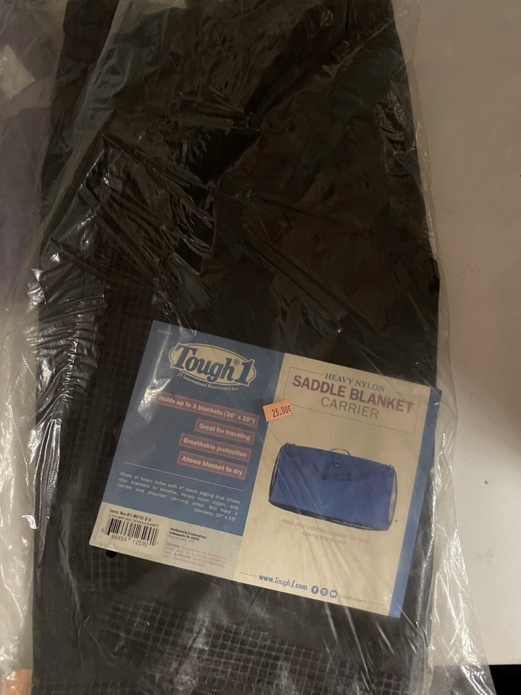NEW Tough 1 Saddle Blanket Protector/Carrier