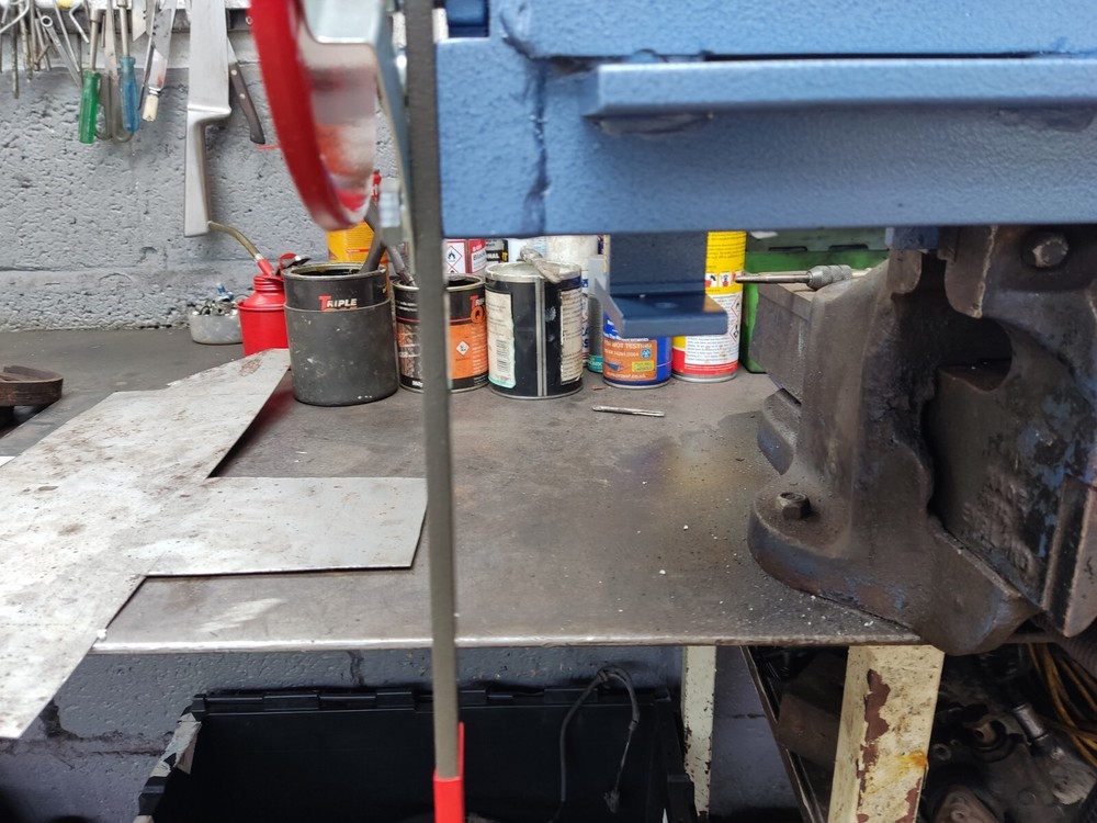 Sheet metal folder 300/2mm, 12in / 2mm, metal bender + angular scale + limiter