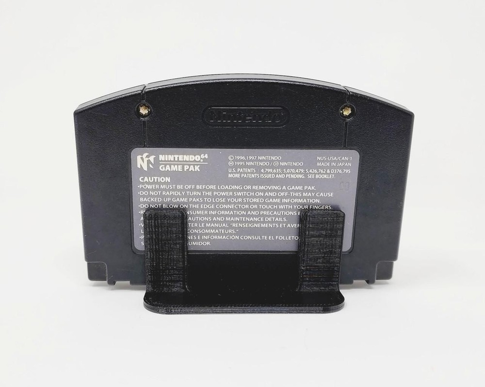 Display Stand for Nintendo 64 Game Cartridges