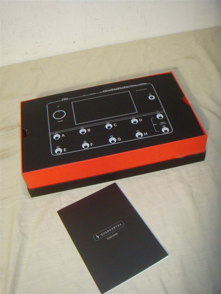 NEURAL DSP QUAD CORTEX DIGITAL AMP MODELING MULTI-EFFECTS FLOORBOARD W LOOPER
